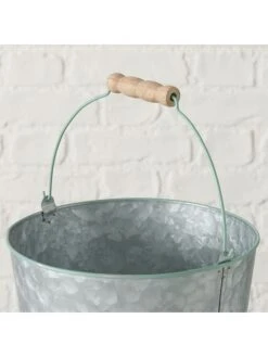 2-delige Set: Bloempotten "Floriana" Zilverkleurig -Boltze boltze 2 delige set bloempotten floriana zilverkleurig 5