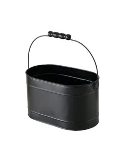 2-delige Set: Bloempotten "Trixi" Zwart -Boltze boltze 2 delige set bloempotten trixi zwart 1