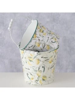 2-delige Set: Bloempotten "Zitronella" Wit -Boltze boltze 2 delige set bloempotten zitronella wit 2