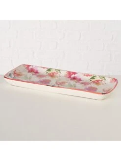 2-delige Set: Borden "Karella" Crème/roze -Boltze boltze 2 delige set borden karella creme roze 3