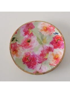 2-delige Set: Borden "Karella" Roze/naturel - Ø 22 Cm -Boltze boltze 2 delige set borden karella roze naturel o 22 cm 3