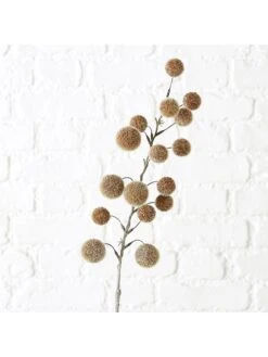 2-delige Set: Decoratieve Bloemen "Zoete Kastanje" Geel/lichtbruin -Boltze boltze 2 delige set decoratieve bloemen zoete kastanje geel lichtbruin 2