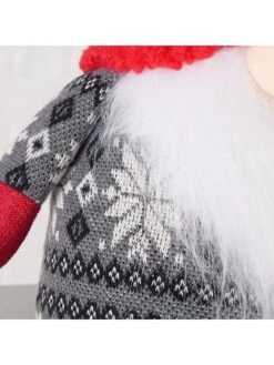 2-delige Set: Decoratieve Figuren "Flopsy" Rood/grijs - (H)51 Cm -Boltze boltze 2 delige set decoratieve figuren flopsy rood grijs h 51 cm 6