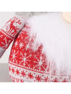 2-delige Set: Decoratieve Figuren "Flopsy" Rood/grijs - (H)51 Cm -Boltze boltze 2 delige set decoratieve figuren flopsy rood grijs h 51 cm 8