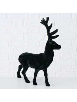 2-delige Set: Decoratieve Figuren "Josa" Zwart - (B)24 X (H)40 X (D)12 Cm -Boltze boltze 2 delige set decoratieve figuren josa zwart b 24 x h 40 x d 12 cm 2