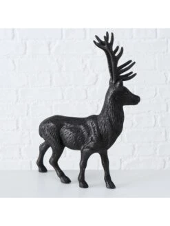 2-delige Set: Decoratieve Figuren "Josa" Zwart - (B)24 X (H)40 X (D)12 Cm -Boltze boltze 2 delige set decoratieve figuren josa zwart b 24 x h 40 x d 12 cm 3