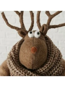 2-delige Set: Decoratieve Figuren "Mavino" Lichtbruin - (B)19 X (H)20 Cm -Boltze boltze 2 delige set decoratieve figuren mavino lichtbruin b 19 x h 20 cm 5