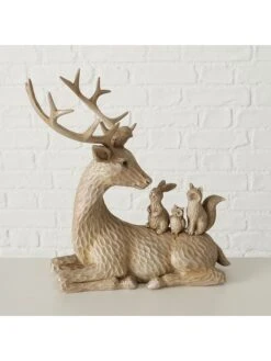 2-delige Set: Decoratieve Figuren "Miralo" Lichtbruin - (B)22 X (H)24 Cm -Boltze boltze 2 delige set decoratieve figuren miralo lichtbruin b 22 x h 24 cm 3