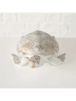 2-delige Set: Decoratieve Figuren "Quila" Goudkleurig - (H)7,5 Cm -Boltze boltze 2 delige set decoratieve figuren quila goudkleurig h 7 5 cm 6