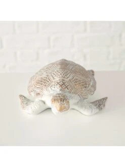 2-delige Set: Decoratieve Figuren "Quila" Goudkleurig - (H)7,5 Cm -Boltze boltze 2 delige set decoratieve figuren quila goudkleurig h 7 5 cm 8