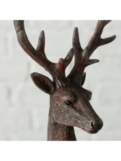 2-delige Set: Decoratieve Figuren "Tobin" Bruin - (B)14 X (H)23 Cm -Boltze boltze 2 delige set decoratieve figuren tobin bruin b 14 x h 23 cm 3