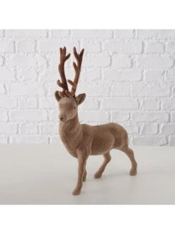 2-delige Set: Decoratieve Figuren "Vegi" Lichtbruin - (B)24 X (H)40 X (D)7 Cm -Boltze boltze 2 delige set decoratieve figuren vegi lichtbruin b 24 x h 40 x d 7 cm 3