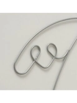 2-delige Set: Decoratieve Hangers "Adriel" Zilverkleurig -Boltze boltze 2 delige set decoratieve hangers adriel zilverkleurig 3