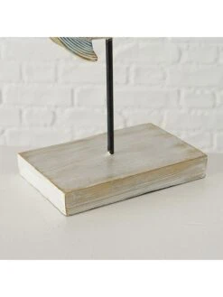 2-delige Set: Decoratieve Objecten Geel/lichtblauw - (B)20 X (H)25 X (D)8 Cm -Boltze boltze 2 delige set decoratieve objecten geel lichtblauw b 20 x h 25 x d 8 cm 4