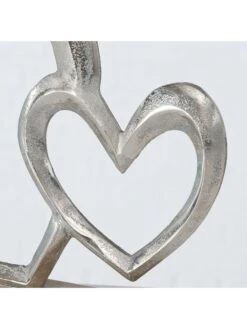 Boltze -Boltze boltze 2 delige set decoratieve objecten miora naturel zilverkleurig 1