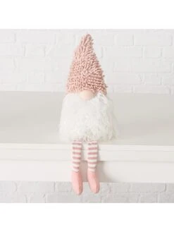 2-delige Set: Decoratieve Randzitter Figuren "Leonessy" Lichtroze - (H)61 Cm -Boltze boltze 2 delige set decoratieve randzitter figuren leonessy lichtroze h 61 cm 5