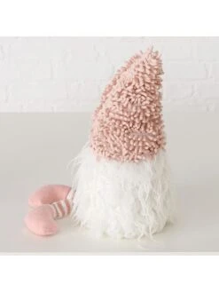 2-delige Set: Decoratieve Randzitter Figuren "Leonessy" Lichtroze - (H)61 Cm -Boltze boltze 2 delige set decoratieve randzitter figuren leonessy lichtroze h 61 cm 6