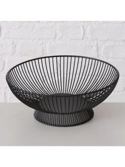 2-delige Set: Decoratieve Schalen "Balu" Zwart -Boltze boltze 2 delige set decoratieve schalen balu zwart 2