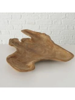 2-delige Set: Decoratieve Schalen "Catu" Lichtbruin - (L)35 X (B)35 Cm -Boltze boltze 2 delige set decoratieve schalen catu lichtbruin l 35 x b 35 cm 2