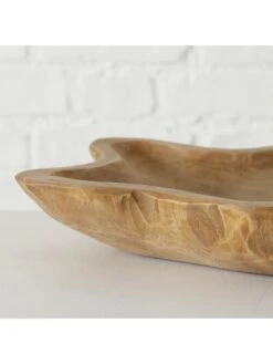 2-delige Set: Decoratieve Schalen "Catu" Lichtbruin - (L)35 X (B)35 Cm -Boltze boltze 2 delige set decoratieve schalen catu lichtbruin l 35 x b 35 cm 4