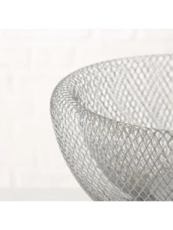 2-delige Set: Decoratieve Schalen "Seoul" Zilverkleurig -Boltze boltze 2 delige set decoratieve schalen seoul zilverkleurig 2