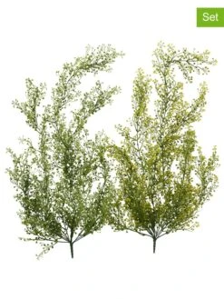 2-delige Set: Decoratieve Takken Groen - (L)119 Cm
