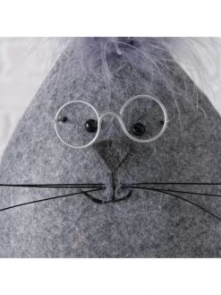 2-delige Set: Deurstoppers "Gabsy" Beige/grijs - (H)34 Cm -Boltze boltze 2 delige set deurstoppers gabsy beige grijs h 34 cm 4