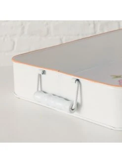 2-delige Set: Dienbladen "Babette" Wit -Boltze boltze 2 delige set dienbladen babette wit 4