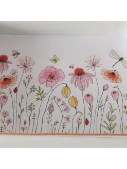 2-delige Set: Dienbladen "Babette" Wit -Boltze boltze 2 delige set dienbladen babette wit 5