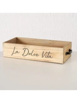 2-delige Set: Dienbladen "Cucina" Naturel -Boltze boltze 2 delige set dienbladen cucina naturel 2