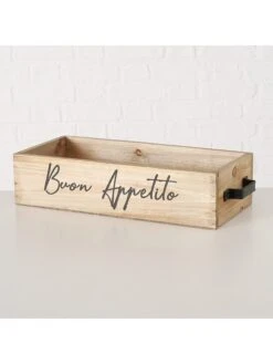 2-delige Set: Dienbladen "Cucina" Naturel -Boltze boltze 2 delige set dienbladen cucina naturel 3