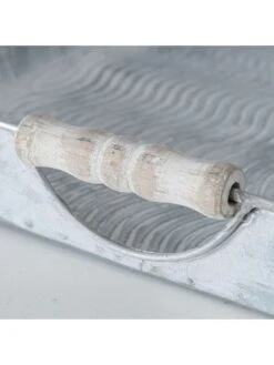 2-delige Set: Dienbladen "Laska" Mintgroen -Boltze boltze 2 delige set dienbladen laska mintgroen 5