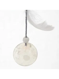 2-delige Set: Droomvangers "Dream" Wit/grijs - (B)12 X (H)43 Cm -Boltze boltze 2 delige set droomvangers dream wit grijs b 12 x h 43 cm 3