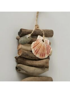 2-delige Set: Guirlandes "Suleika" Lichtbruin/wit - (B)13 X (H)58 Cm -Boltze boltze 2 delige set guirlandes suleika lichtbruin wit b 13 x h 58 cm 3