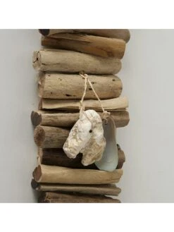 2-delige Set: Guirlandes "Suleika" Lichtbruin/wit - (B)13 X (H)58 Cm -Boltze boltze 2 delige set guirlandes suleika lichtbruin wit b 13 x h 58 cm 4