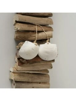 2-delige Set: Guirlandes "Suleika" Lichtbruin/wit - (B)13 X (H)58 Cm -Boltze boltze 2 delige set guirlandes suleika lichtbruin wit b 13 x h 58 cm 5