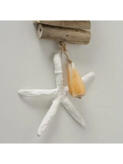 2-delige Set: Guirlandes "Suleika" Lichtbruin/wit - (B)13 X (H)58 Cm -Boltze boltze 2 delige set guirlandes suleika lichtbruin wit b 13 x h 58 cm 6