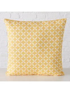 2-delige Set: Kussen "Goma" Lichtblauw/geel - (L)45 X (B)45 Cm -Boltze boltze 2 delige set kussen goma lichtblauw geel l 45 x b 45 cm 4