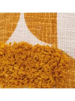 2-delige Set: Kussens "Hobee" Oranje Wit- (L)45 X (B)45 Cm -Boltze boltze 2 delige set kussens hobee oranje wit l 45 x b 45 cm 5