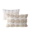 2-delige Set: Kussens "Tuffpa" Beige/wit - (L)60 X (B)40 Cm -Boltze boltze 2 delige set kussens tuffpa beige wit l 60 x b 40 cm