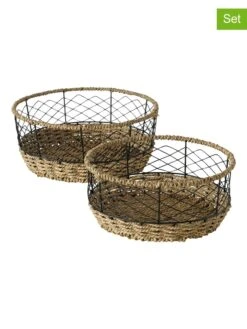 2-delige Set: Manden "Kaluno" Lichtbruin/zwart