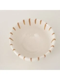 2-delige Set: Mueslikommen "Bluya" Wit/goudkleurig - 110 Ml -Boltze boltze 2 delige set mueslikommen bluya wit goudkleurig 110 ml 2