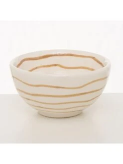 2-delige Set: Mueslikommen "Bluya" Wit/goudkleurig - 110 Ml -Boltze boltze 2 delige set mueslikommen bluya wit goudkleurig 110 ml 3