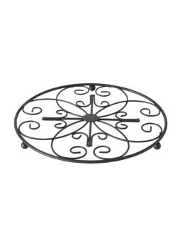 2-delige Set: Onderzetters "Rialta" Zwart - Ø 20 Cm -Boltze boltze 2 delige set onderzetters rialta zwart o 20 cm 2