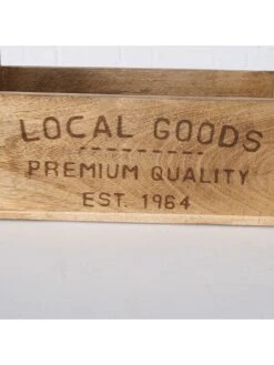 2-delige Set: Opbergkisten "Gardela" Lichtbruin -Boltze boltze 2 delige set opbergkisten gardela lichtbruin 4