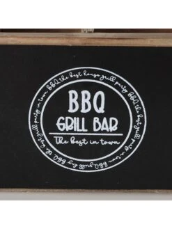 2-delige Set: Organizers "Grillhouse" Zwart - (B)15 X (H)12 Cm -Boltze boltze 2 delige set organizers grillhouse zwart b 15 x h 12 cm 3