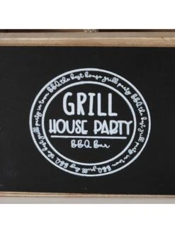 2-delige Set: Organizers "Grillhouse" Zwart - (B)15 X (H)12 Cm -Boltze boltze 2 delige set organizers grillhouse zwart b 15 x h 12 cm 4