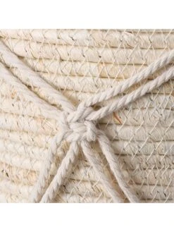 2-delige Set: Plantenmanden "Riseva" Crème -Boltze boltze 2 delige set plantenmanden riseva creme 4