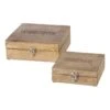 2-delige Set: Schatkisten Lichtbruin -Boltze boltze 2 delige set schatkisten lichtbruin