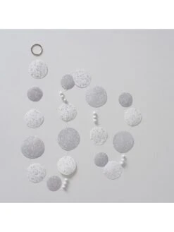 2-delige Set: Slingers "Sanela" Wit/grijs - (L)180 Cm -Boltze boltze 2 delige set slingers sanela wit grijs l 180 cm 1